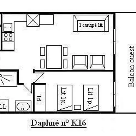 2 Pieces Avec Balcon, Animaux Admis - - Fr-1-180-83 公寓